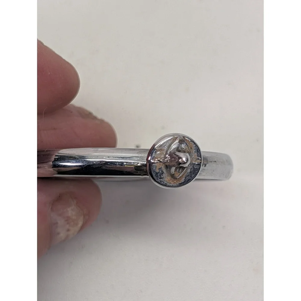 Buick Hood Ornament Tri-Shield Crest Emblem Chrome Multicolor‎ Hood Front OEM